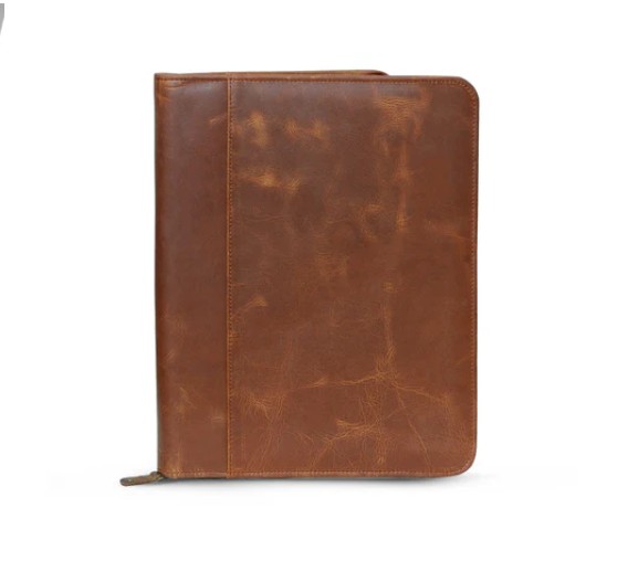 Zippered Portfolio Bag - Lightweight with minimal design